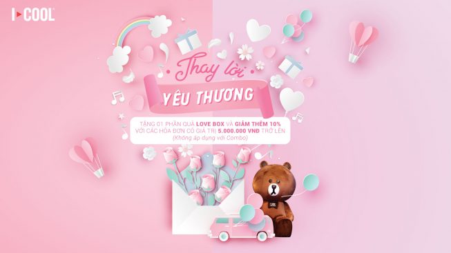 GÓC TRẦM TRỒ: CHƯƠNG TRÌNH ƯU ĐÃI NHƯ MƠ DÀNH RIÊNG CHO MÙA YÊU THƯƠNG TẠI ICOOL