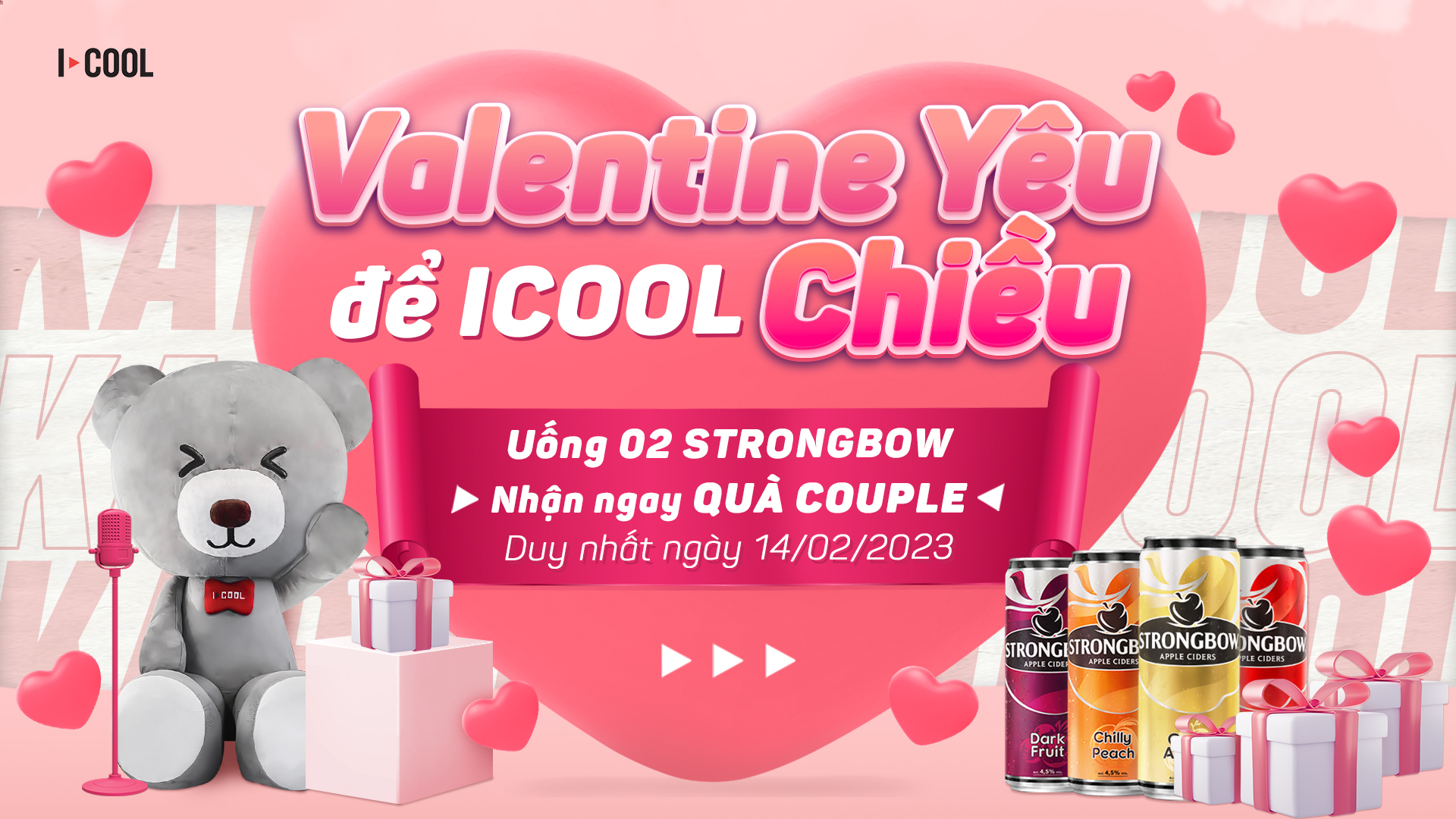 VALENTINE YÊU ĐỂ ICOOL "CHIỀU" ICOOL KARAOKE