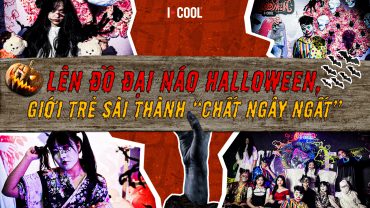 LÊN ĐỒ ĐẠI NÁO HALLOWEEN, GIỚI TRẺ SÀI THÀNH “CHẤT NGÂY NGẤT”