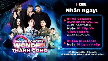 “KA” LINH ĐÌNH, RINH NGAY VÉ CONCERT 8WONDER WINTER 2024