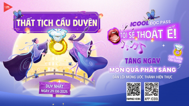 CƠN LỐC THOÁT Ế NGÀY THẤT TỊCH, ĐỘC LẠ CHỈ CÓ TẠI ICOOL!