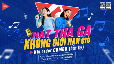 DÙNG COMBO BẤT KỲ - HÁT THẢ GA, KHÔNG GIỚI HẠN GIỜ