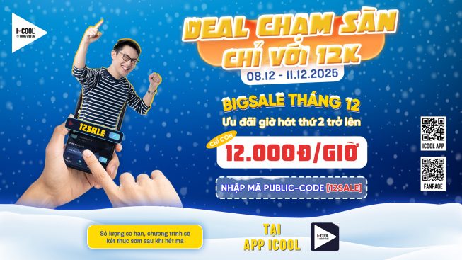 DEAL CHẠM SÀN - CHỈ VỚI 12K