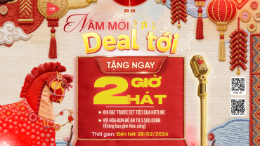 KHAI XUÂN 2026 RỰC RỠ, NHẬN LÌ XÌ BẤT NGỜ CÙNG ƯU ĐÃI: NĂM MỚI - DEAL TỚI