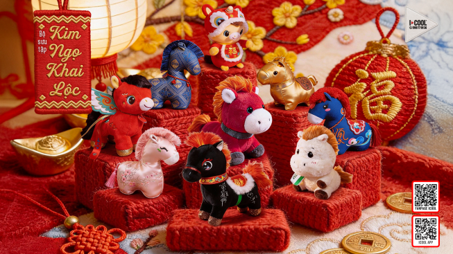ICOOL RA MẮT BỘ SƯU TẬP GẤU BÔNG PHIÊN BẢN GIỚI HẠN CHO MÙA TẾT 2026 -  “KIM NGỌ KHAI LỘC”