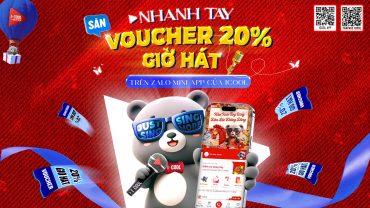 NHANH TAY SĂN VOUCHER 20% GIỜ HÁT TRÊN ZALO MINI APP CỦA ICOOL