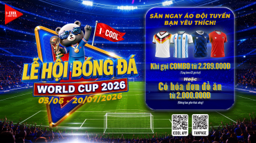 SĂN NGAY ÁO ĐẤU ĐỘI TUYỂN - CHÁY CÙNG MÙA BÓNG TẠI ICOOL