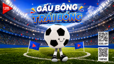 ICOOL CHÍNH THỨC RA QUÂN GẤU BÔNG TRÁI BÓNG