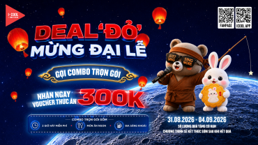 2/9 NÀY ĐI ICOOL ĐI, CÓ DEAL TẶNG VOUCHER ĂN MỪNG ĐẠI LỄ SIÊU TO ĐÓ
